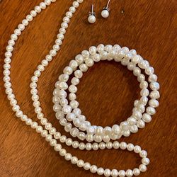 Cultured Pearl Set