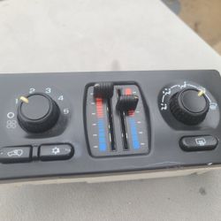 silverado sierra suburban ac controls