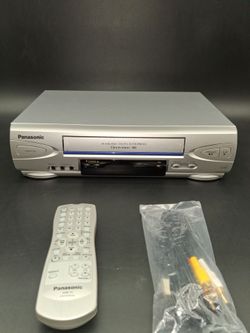 Panasonic 4-Head Hi-Fi Stereo  VCR with Remote and cable.  Works fine!