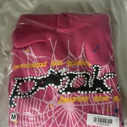 Sp5der P*NK Hoodie, Authentic ✅