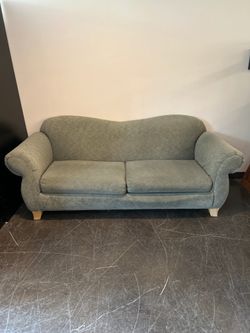 Elegant Rolled-Arm Sofa