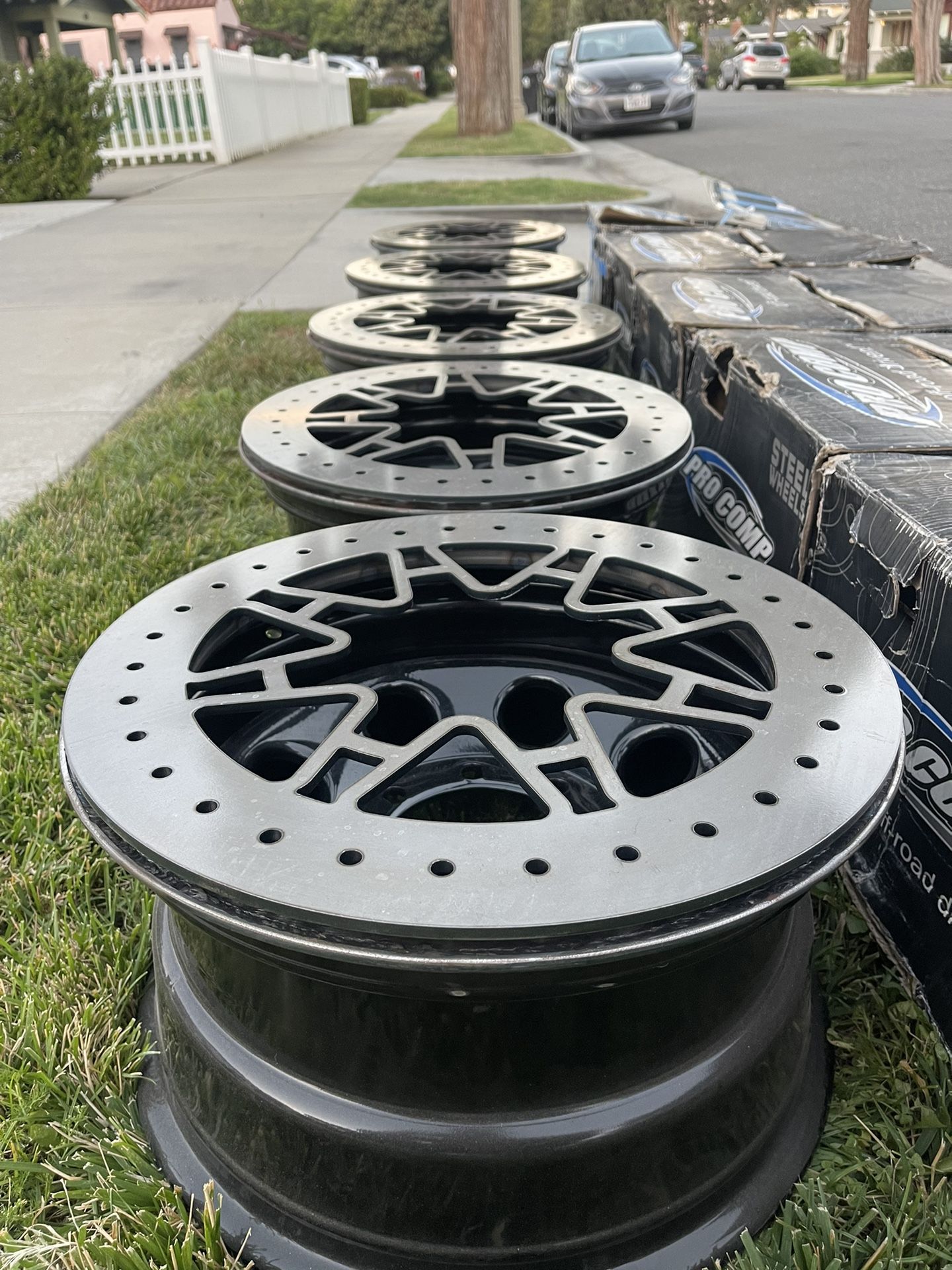 17x9 8x6.5 Rock Crawlers With DIY Pro Beadlock Kit 5x for Sale