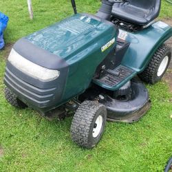 Craftsman  15.5 hp  42 inch Deck .6  Forward gears And reverse. This unit runs great. 