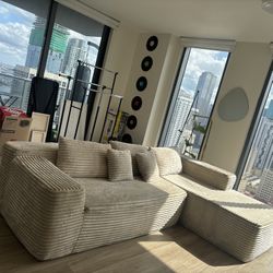 Couch Make An Offer Must Pick Up Damage On One Arm On One Piece 