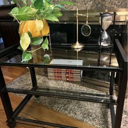 Office Side Table Glass