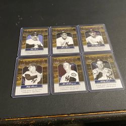 Yankee Stadium Baseball Cards (6) Cards