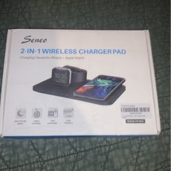 2-IN -1 Wireless Charger Pad