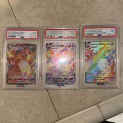 PSA Graded Charizards