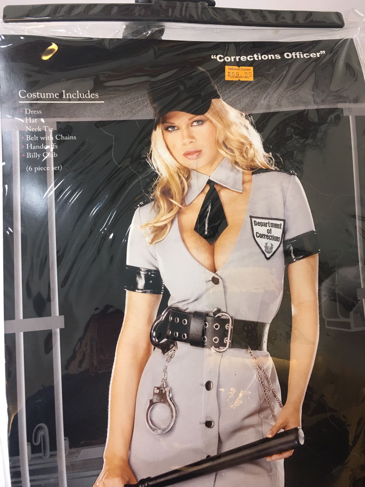 Halloween Costume Women Sexy Corrections Police Officer Dreamgirl Small