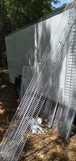 White Wire Shelving