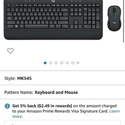 Wireless Keyboard/mouse
