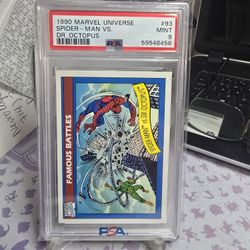 1990 Marvel Universe Spider-Man Vs Dr Octopus 