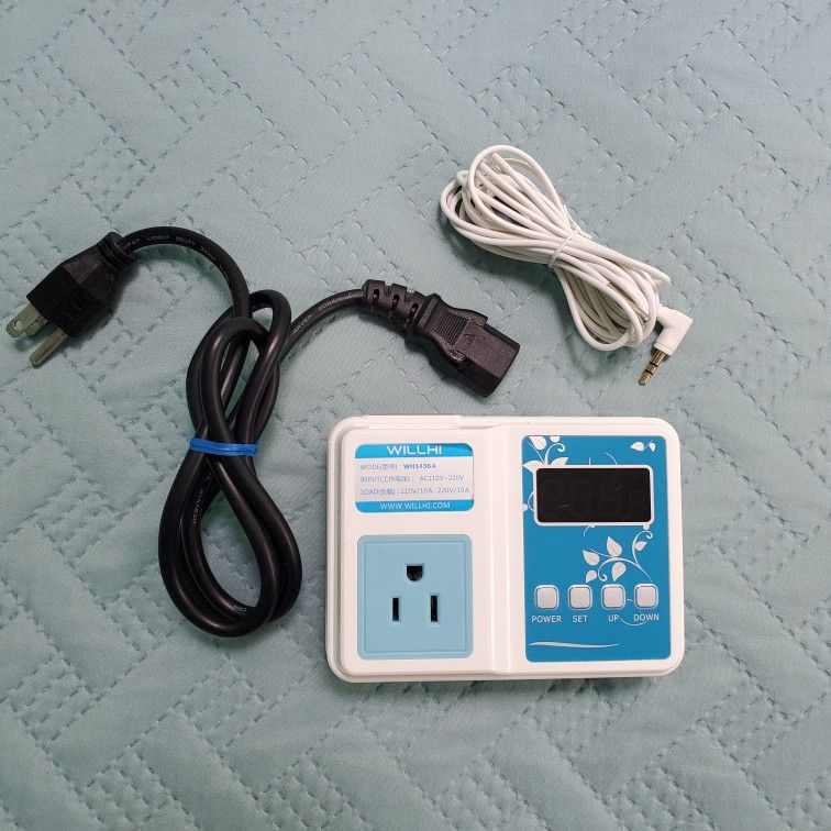 WILLHI WH1436A
10A Temperature Controller 110v Digital Thermostat Ig