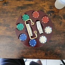 Las Vegas Playing Card And Chips 