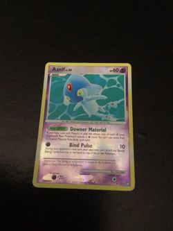 Azelf Pokémon card