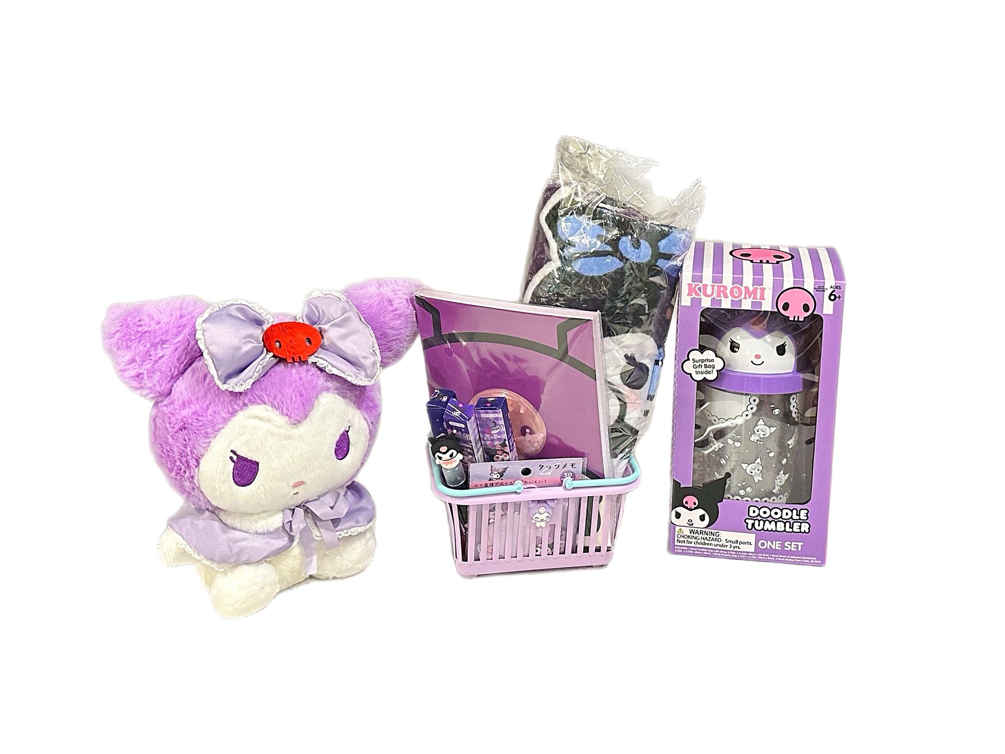 Sanrio’s “Big Gift” Kuromi Basket Bundle