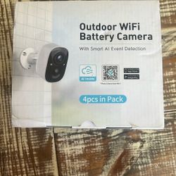 Outdoor Wifi Battery Camera 