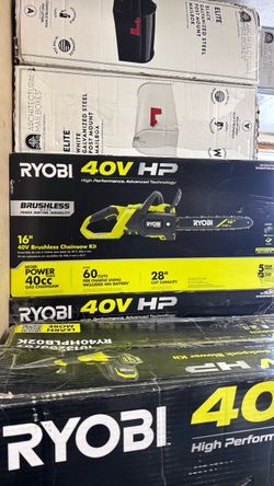 Ryobi 40V HP 16" Brushless Chainsaw Kit