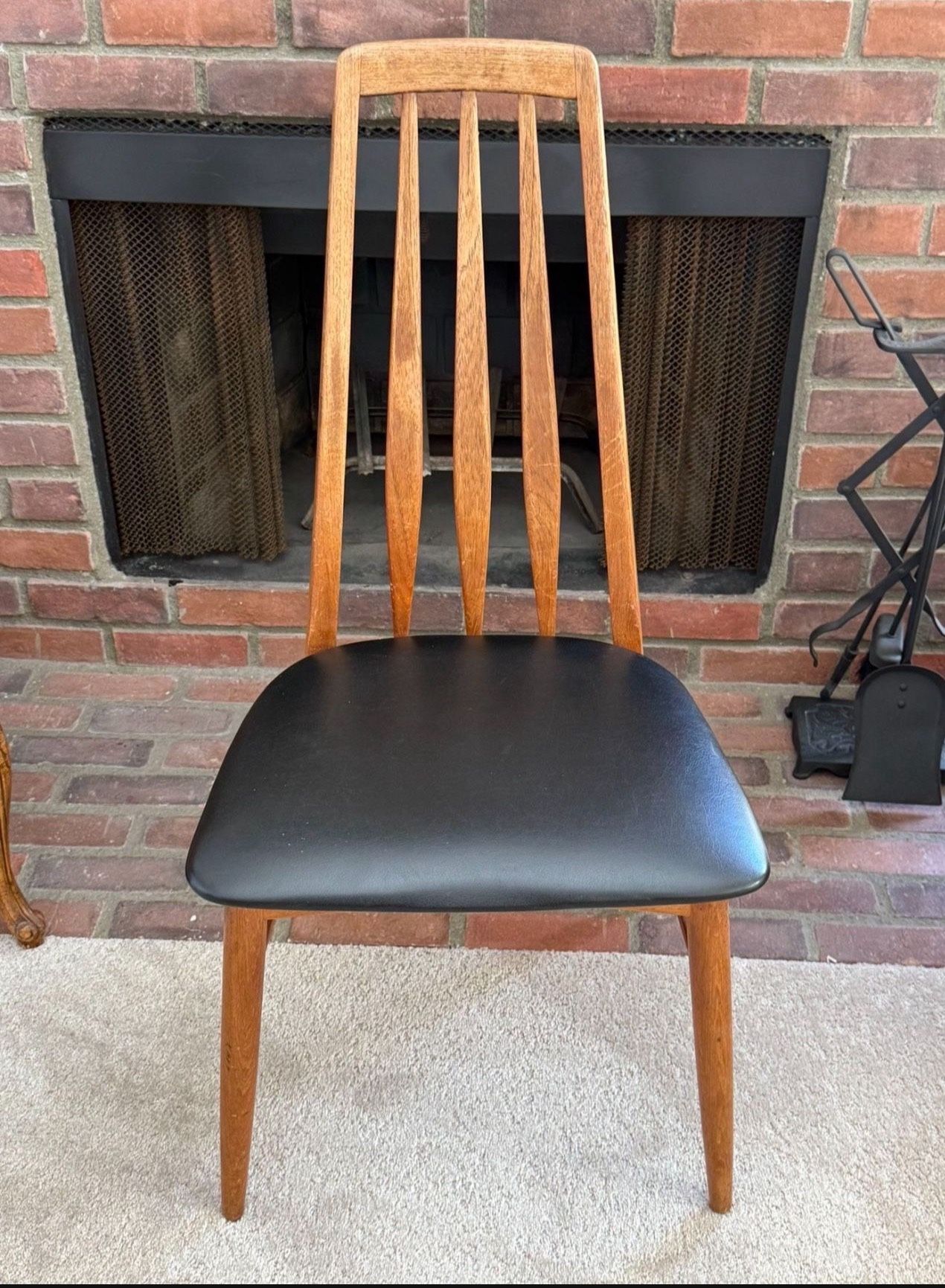 Vintage Midcentury Eva Chair  by Neils Koefoed from Denmark