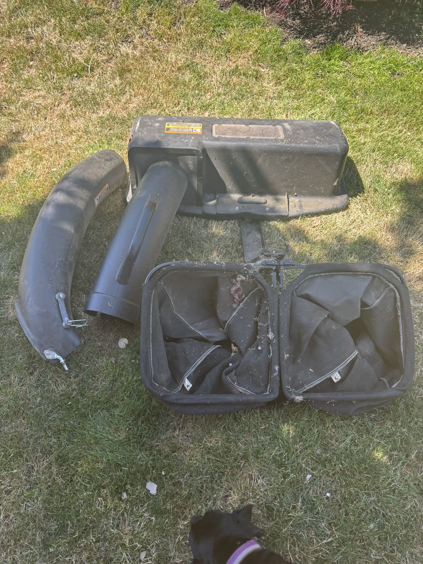 42” Twin Bagger For John Deere 100 Series Riding Lawn Mower