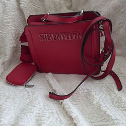 Red Bevlyn Steve Madden purse