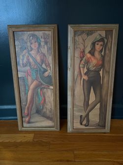 Jean Maio Vintage Framed Art Prints