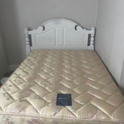 Queen Sized Bed With Bed frame