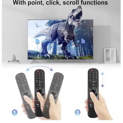 Reemplazo de control remoto de Smart TV con puntero y función de voz, compatible con LG 2021/2022/2023/2024 UHD OLED QNED NanoCell 4K 8K Smart TV