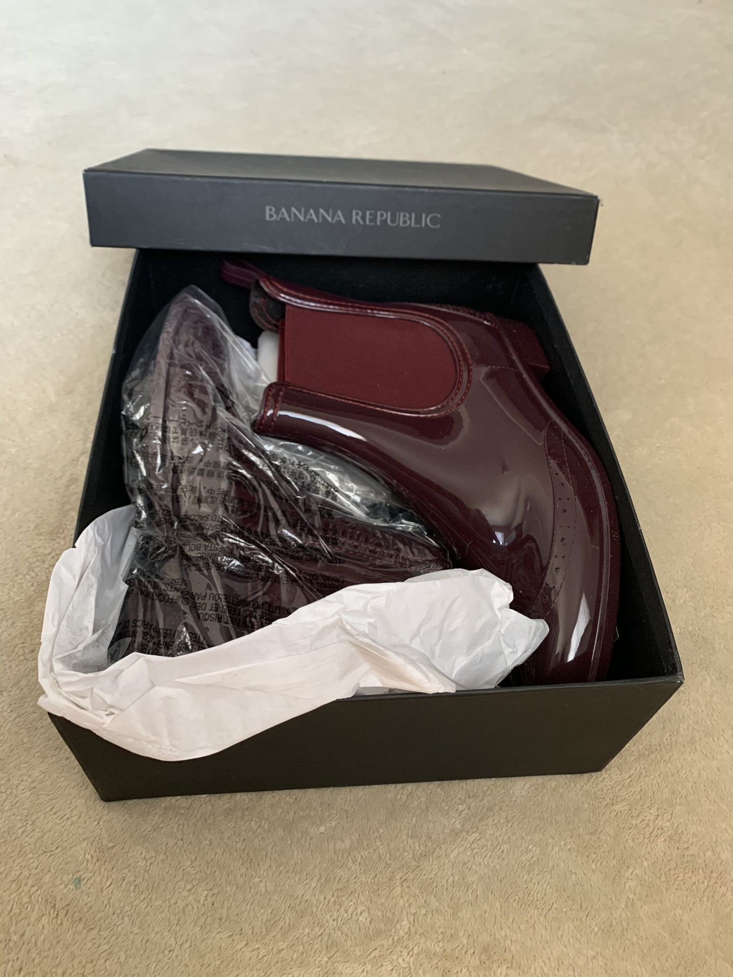 Banana Republic  Women’s Rain boots With Slight Heel