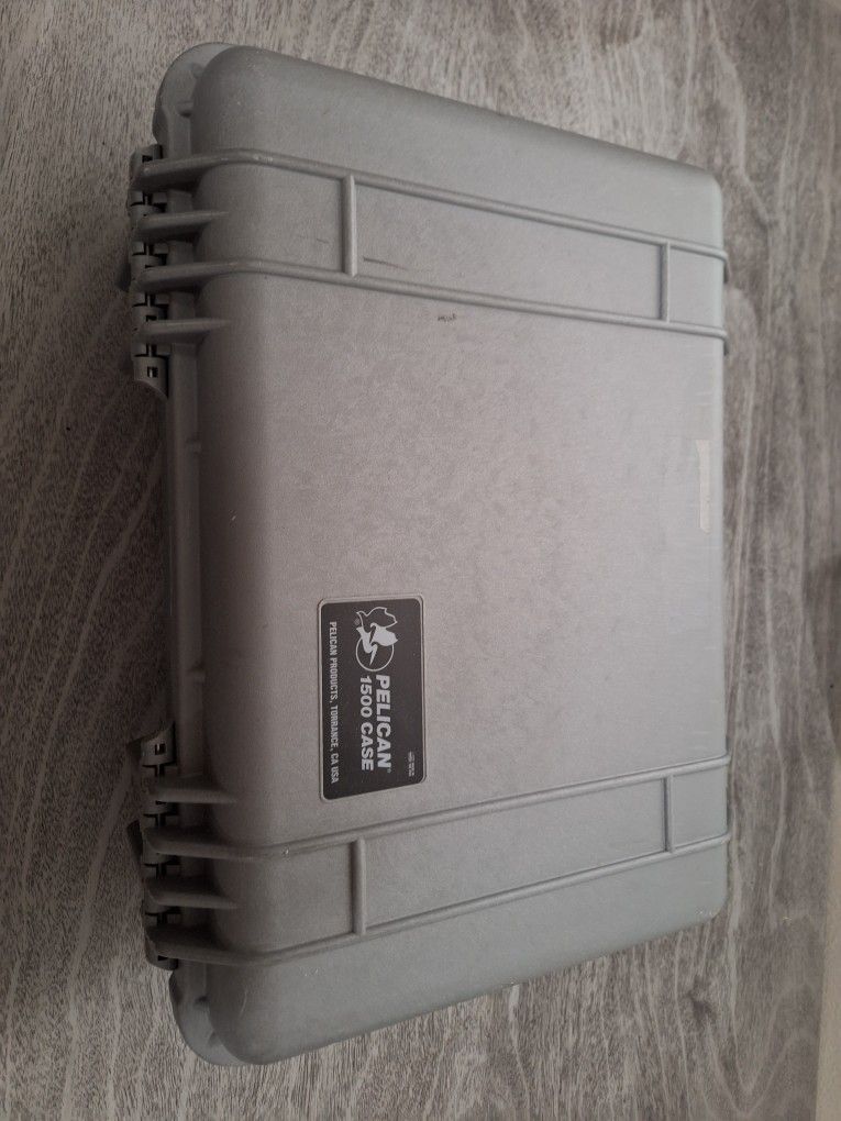 Pelican 1500 Case With Foam