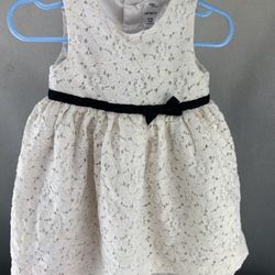 White Dress for 12 Months Baby