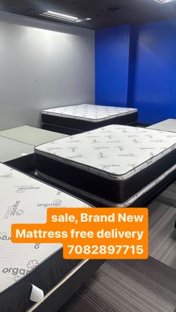 Huge sale for Mattress And Box Twin size #mattress and box 150.$ full 190$ Queen 200$ king 290$. free delivery free set up 708….289…7715… cash or Zell