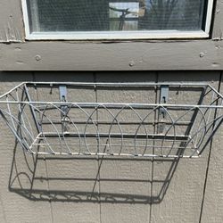 Wrought Iron Window Box Planter