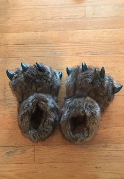 Grizzly Bear Slippers