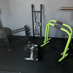 All 4- Gym Equipment For $80