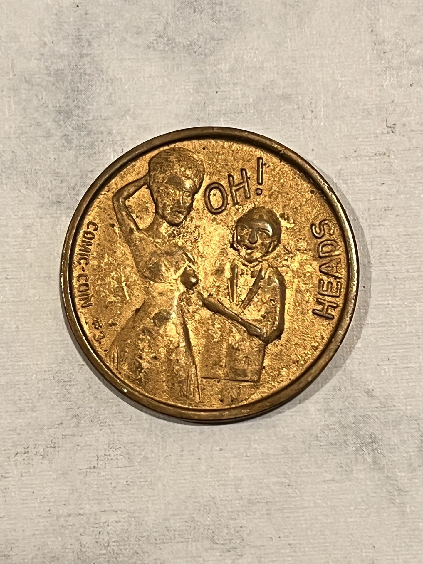 Comic Coin #3 Heads Or Tails