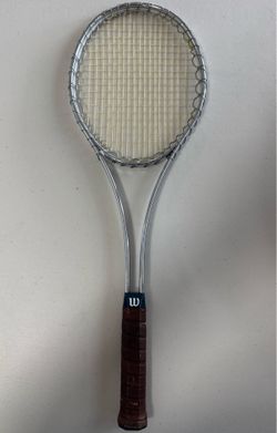 Vintage Wilson T2000 Steel Tennis Racquet Light 4 5/8 Jimmy Connors USA