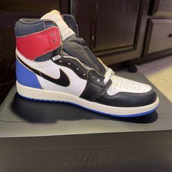 Jordan 1 Retro High OG SP Fragment x Union LA Varsity Red Sport Royal