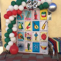 Loteria Balloon Garland 