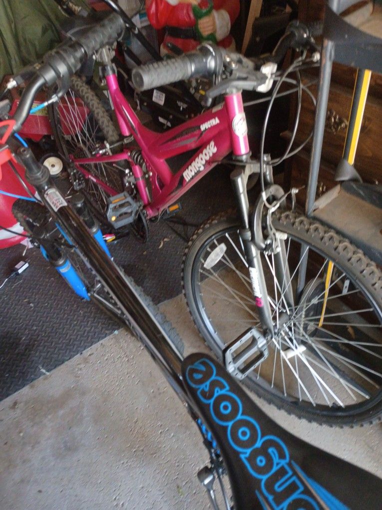 Two Mongoose Bikes Very Good Condition $$160 For The Pairor The Pai