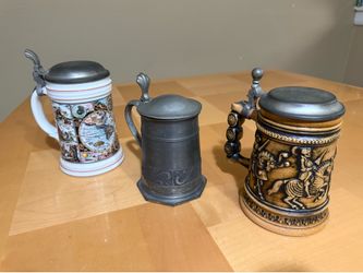Vintage Beer Steins