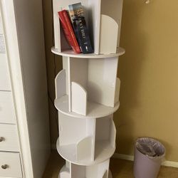 5 Tier Rotating Bookshelve 