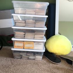 Boxes Of 1000+Baseball Cards
