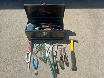 MISC hand tools with tool box