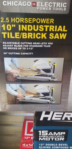 10" Tile/Brick Saw