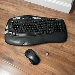 Logitech WAVE Keyboard and Mouse (Single USB)