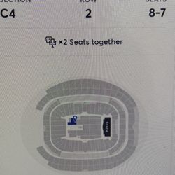 Bruno Mars Ticket Vegas 4/10