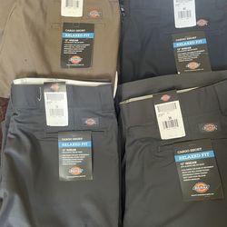 4 New Dickies Cargo Shorts Relaxed Fit 13”