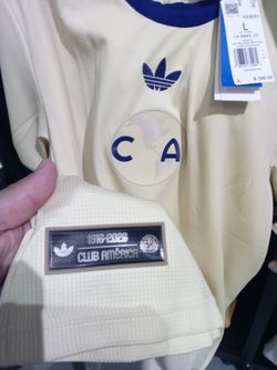 Adidas Authentic El Club America Soccer Home Jersey