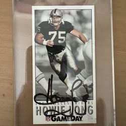 1992 National Atlanta Howie Long Autograph